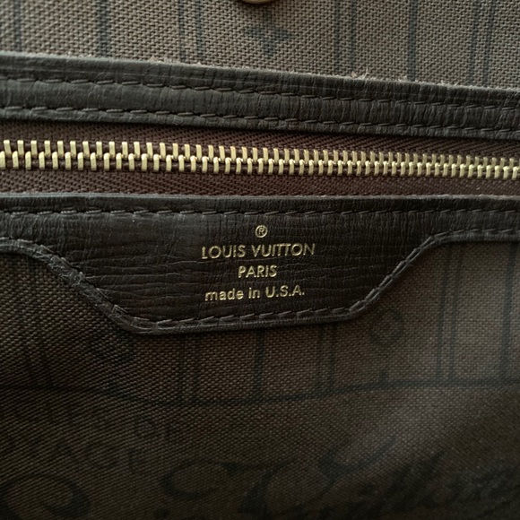 ❗️SOLD❗️ Louis Vuitton Fusain Idylle Neverfull MM - Picture 2 of 14